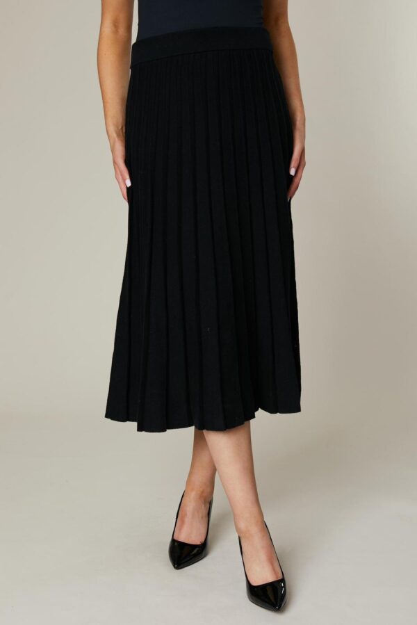 Jessica Graaf – Knit midi length pleat style skirt - Image 2